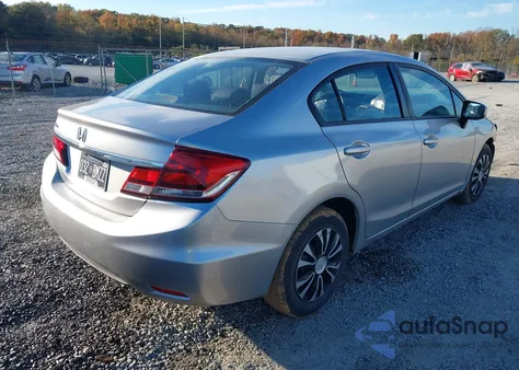 2014 Honda Civic Lx из США, поврежденный, VIN 19XFB2F57EE231270